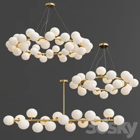 Mimosa chandelier collection
